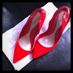 Melissa red heels